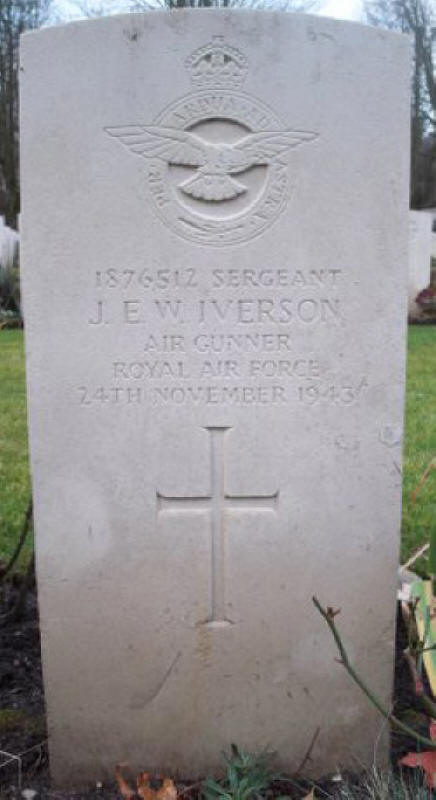 Sgt James Edward James Iverson<br/><br /><br />died November 24th, 1943